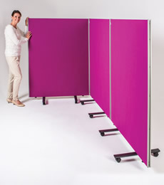 Mobile Room Dividers